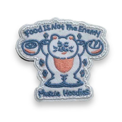 FOOD IS NOT THE ENEMY- VELCRO PATCH