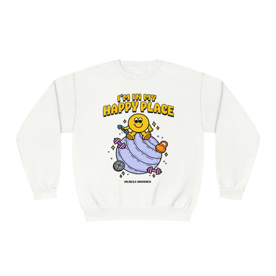 I’M IN MY HAPPY PLACE - CREWNECK