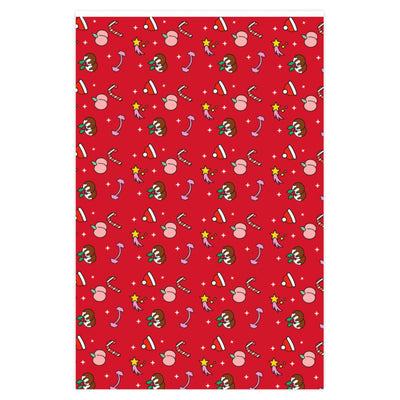Gym Rat Christmas wrapping paper