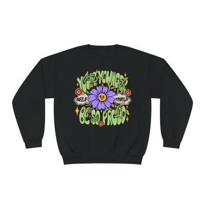 YOUR YOUNGER SELF WOULD BE SO PROUD- CREWNECK