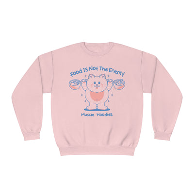 FOOD IS NOT THE ENEMY- CREWNECK