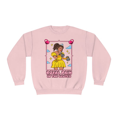 PAIN IN THE GLUTES (YELLOW DRESS)-CREWNECK