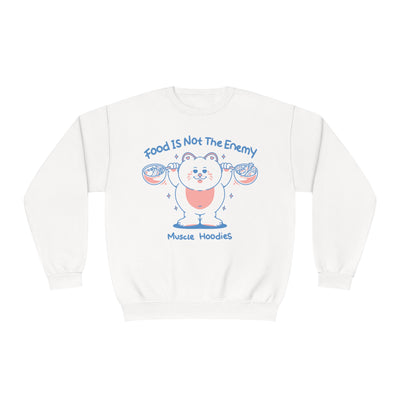 FOOD IS NOT THE ENEMY- CREWNECK