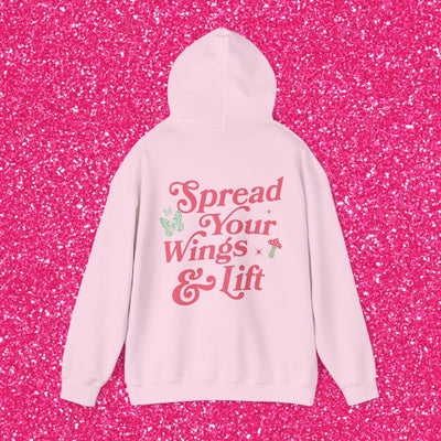 SPREAD YOUR WINGS AND LIFT - HOODIE