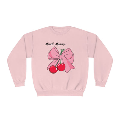 MUSCLE MOMMY (BOW)- CREWNECK