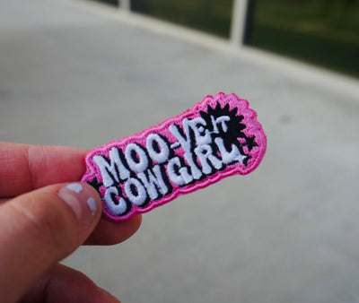 MOOV-IT COWGIRL- Velcro Patch