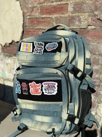 Tactical Backpack (45L) -denim (plain with free USA patch)