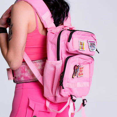 Tactical Backpack (15L) -pink (plain with free USA patch)