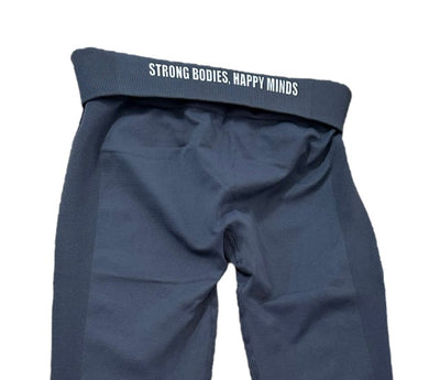 STEEL BLUE-Scrunch Leggings (Super Stretch)