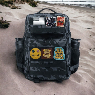 VELCRO ANIME PATCHES to go with our gym duffels … who's in