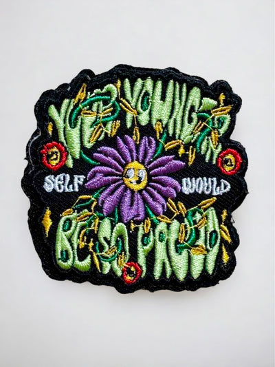 YOUR YOUNGER SELF WOULD BE SO PROUD- VELCRO PATCH