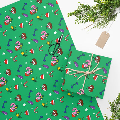 Gym Rat Christmas wrapping paper (men)