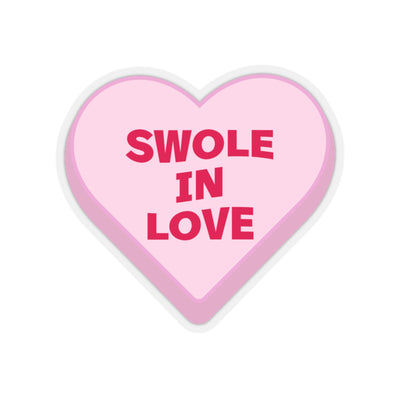 SWOLE IN LOVE- STICKER