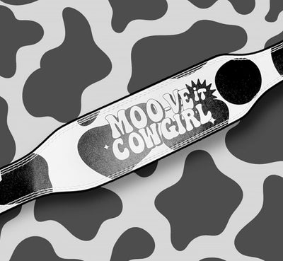 MOOV-IT COWGIRL Weight Lifting Belt (NEW UPGRADED QUALITY)